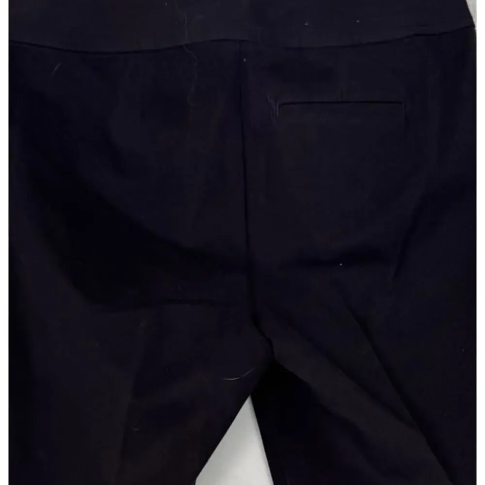 Chaps 6P Cotton Spandex Black Womens Pants